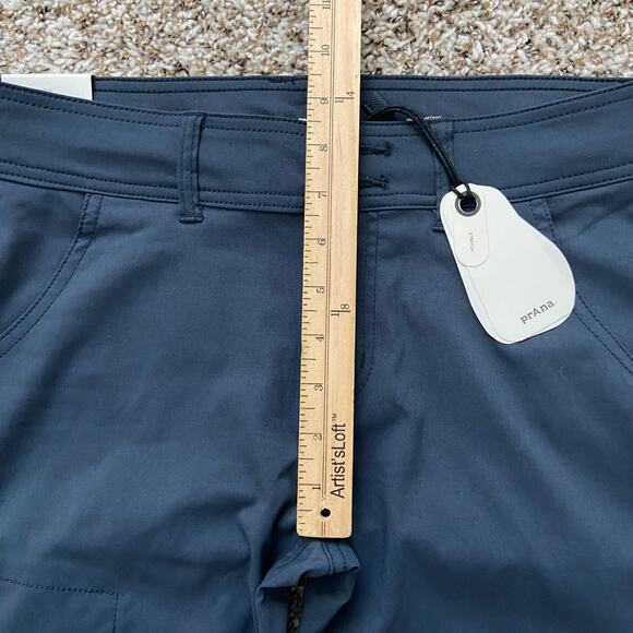 Prana Halle Pant Women's 6 Regular Stormy Night Low Rise Standard Fit Boot Cut - Picture 10 of 12